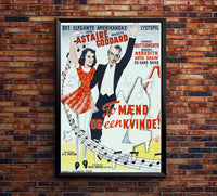 Second Chorus 1941 - Fred Astaire - Denmark - Classic Movie Poster