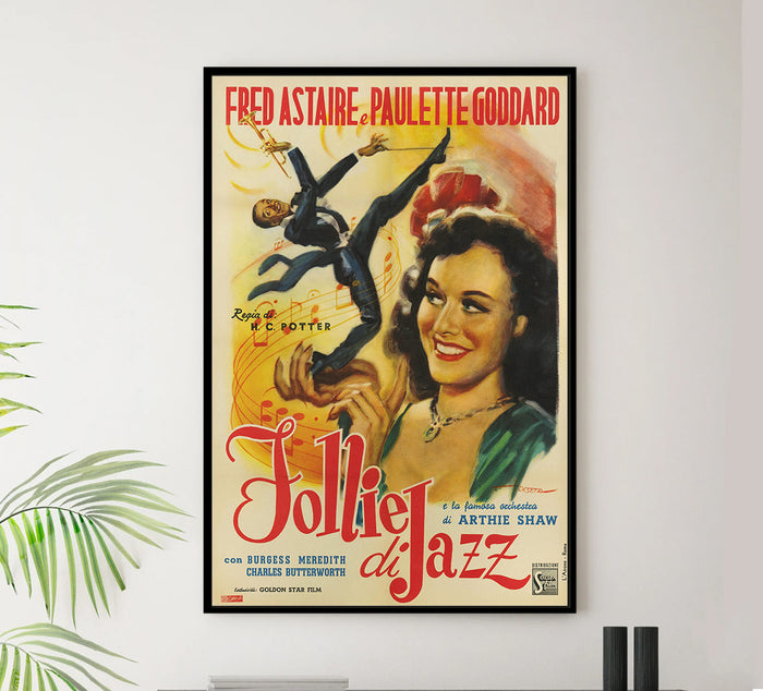 Second Chorus 1941 - Fred Astaire - Italy - Classic Movie Poster