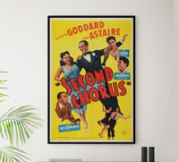 Second Chorus 1941 - Fred Astaire - US - Classic Movie Poster