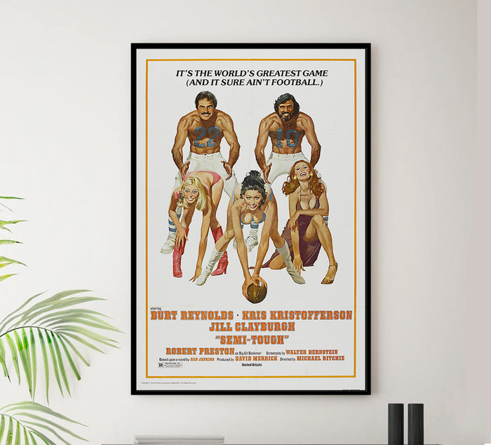 Semi-Tough 1977 v1 - Classic Movie Poster