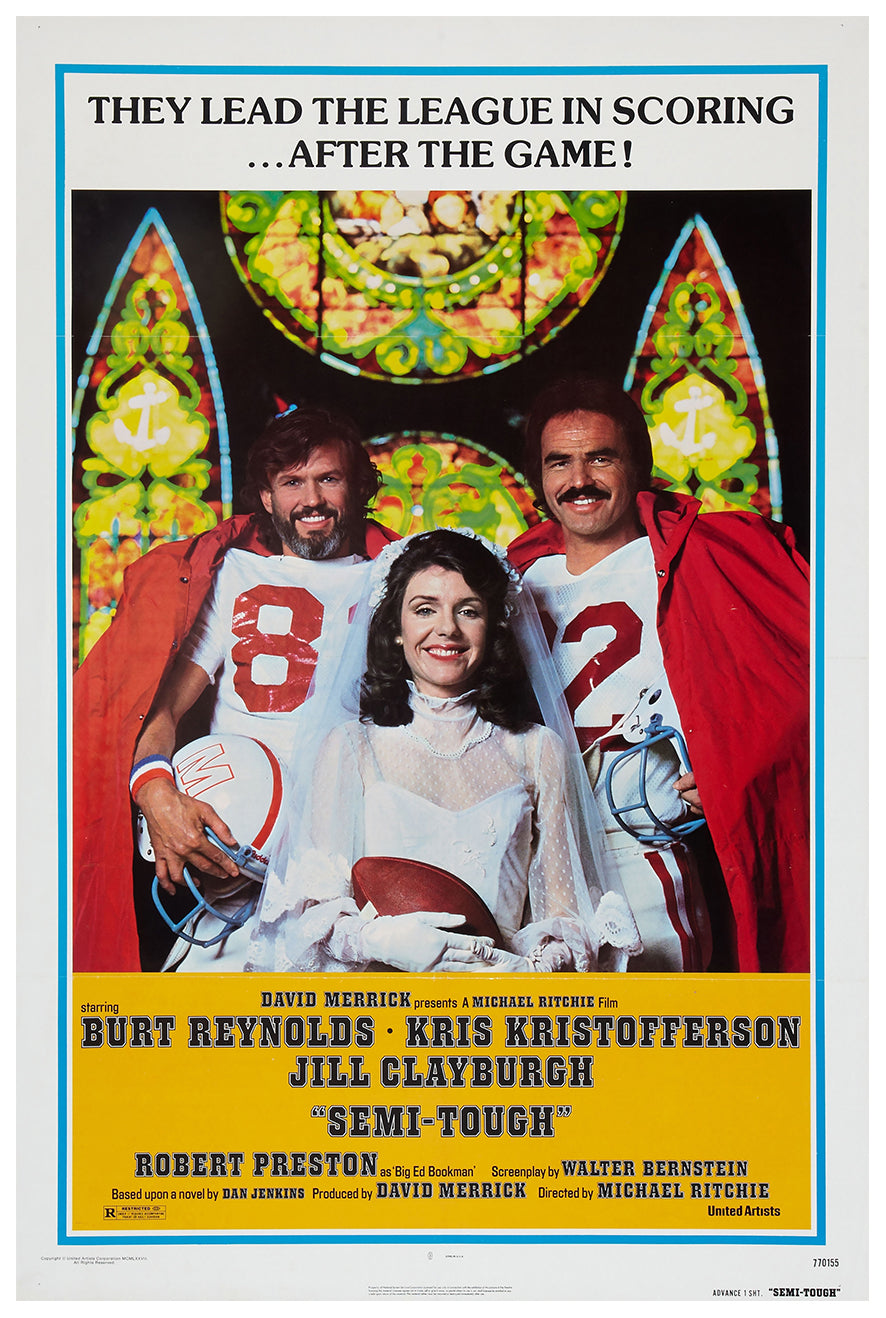 Semi-Tough 1977 v2 - Classic Movie Poster