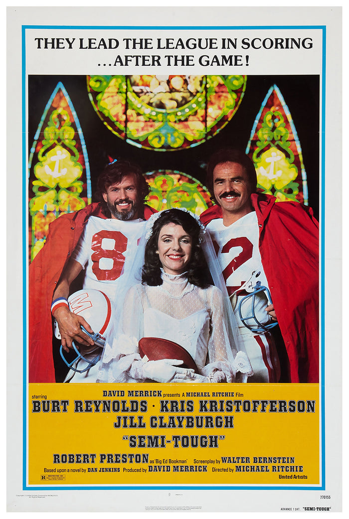 Semi-Tough 1977 v2 - Classic Movie Poster