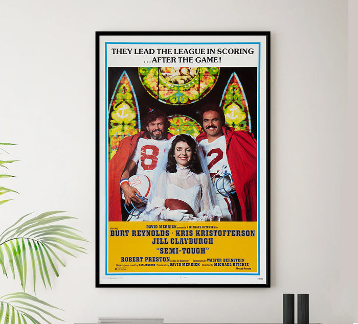 Semi-Tough 1977 v2 - Classic Movie Poster