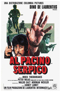 Serpico 1973 - Al Pacino - Italy - Classic Movie Poster