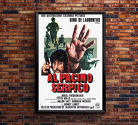 Serpico 1973 - Al Pacino - Italy - Classic Movie Poster