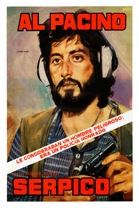 Serpico 1973 - Al Pacino - Spain (2) - Classic Movie Poster