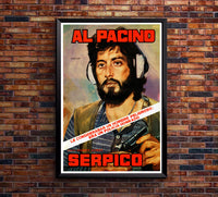 Serpico 1973 - Al Pacino - Spain (2) - Classic Movie Poster