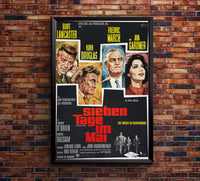 Seven Days in May 1964 - Burt Lancaster - Germany  - Classic Movie Poster