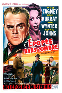 Shake Hands with the Devil 1959 - James Cagney - Belgium - Classic Movie Poster