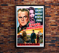 Shake Hands with the Devil 1959 - James Cagney - Belgium - Classic Movie Poster