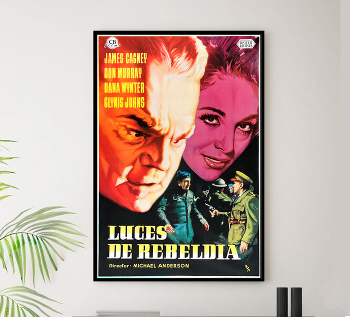 Shake Hands with the Devil 1959 - James Cagney - Spain - Classic Movie Poster
