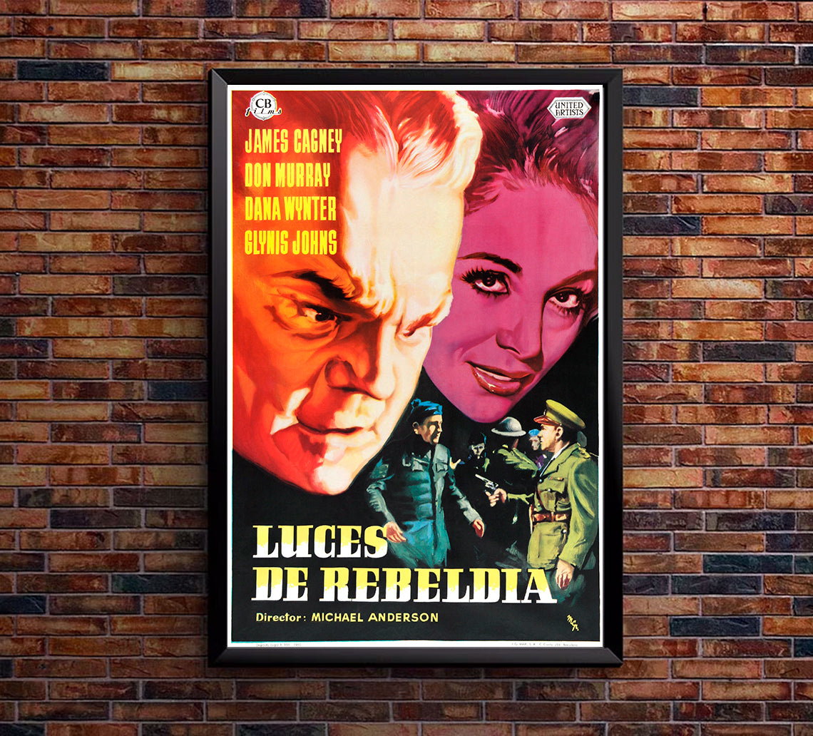 Shake Hands with the Devil 1959 - James Cagney - Spain - Classic Movie Poster