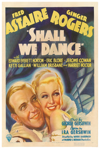 Shall We Dance 1937 - Fred Astaire - US (4) - Classic Movie Poster