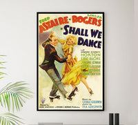 Shall We Dance 1937 - Fred Astaire - US - Classic Movie Poster