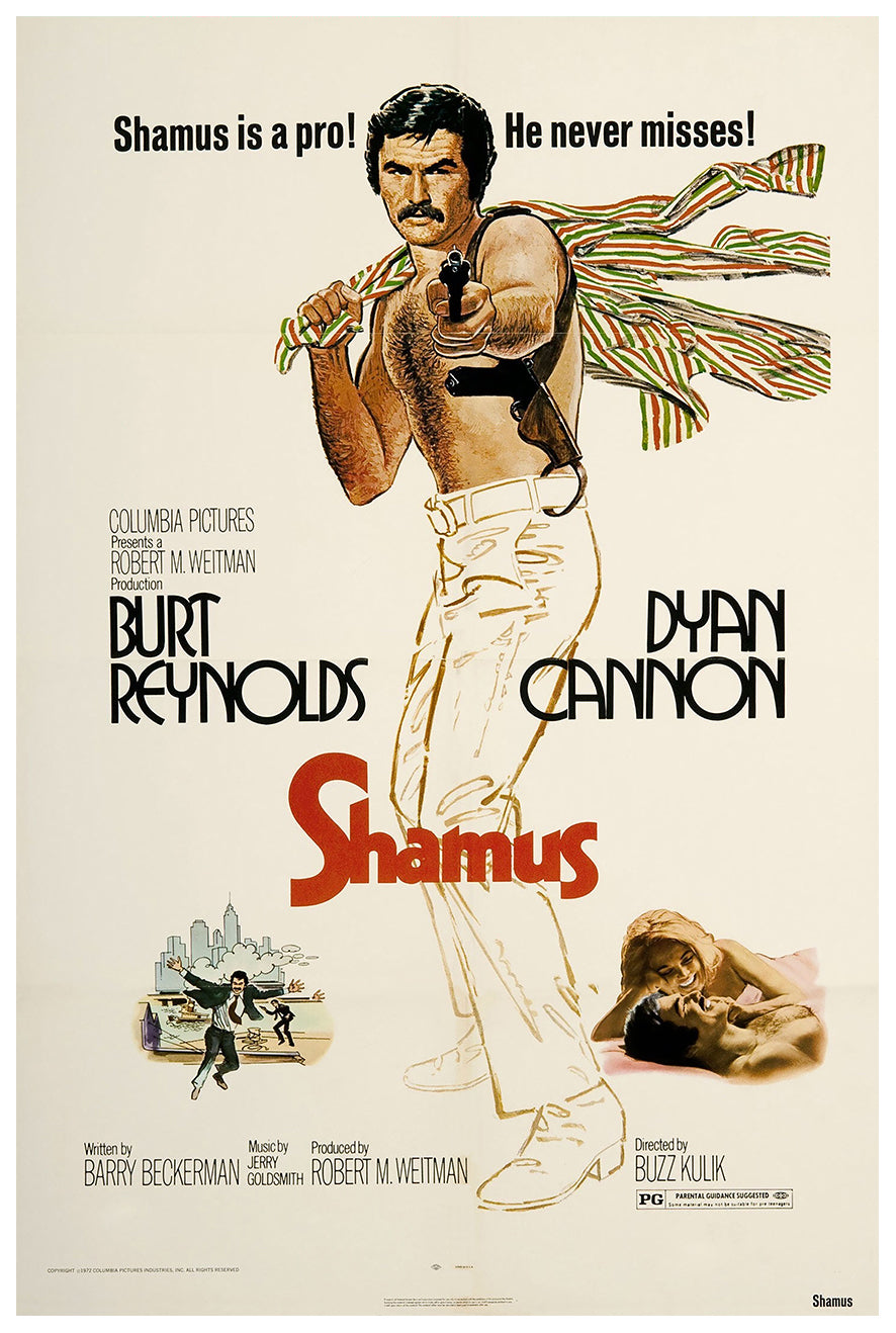 Shamus 1973 - Classic Movie Poster