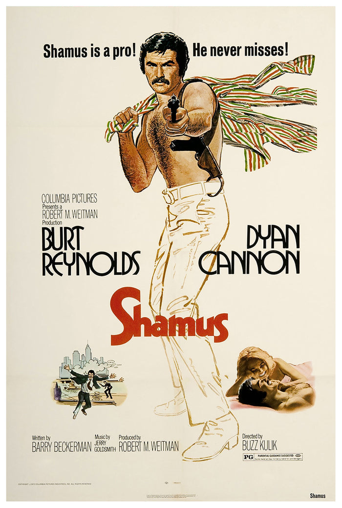 Shamus 1973 - Classic Movie Poster