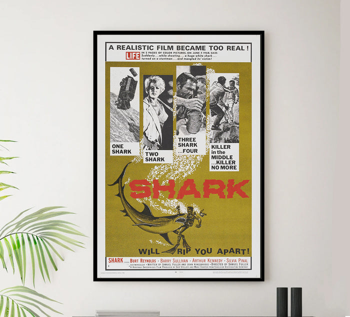 Shark! 1969 v1 - Classic Movie Poster