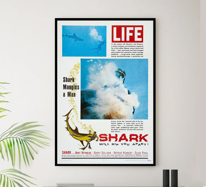Shark! 1969 v2 - Classic Movie Poster