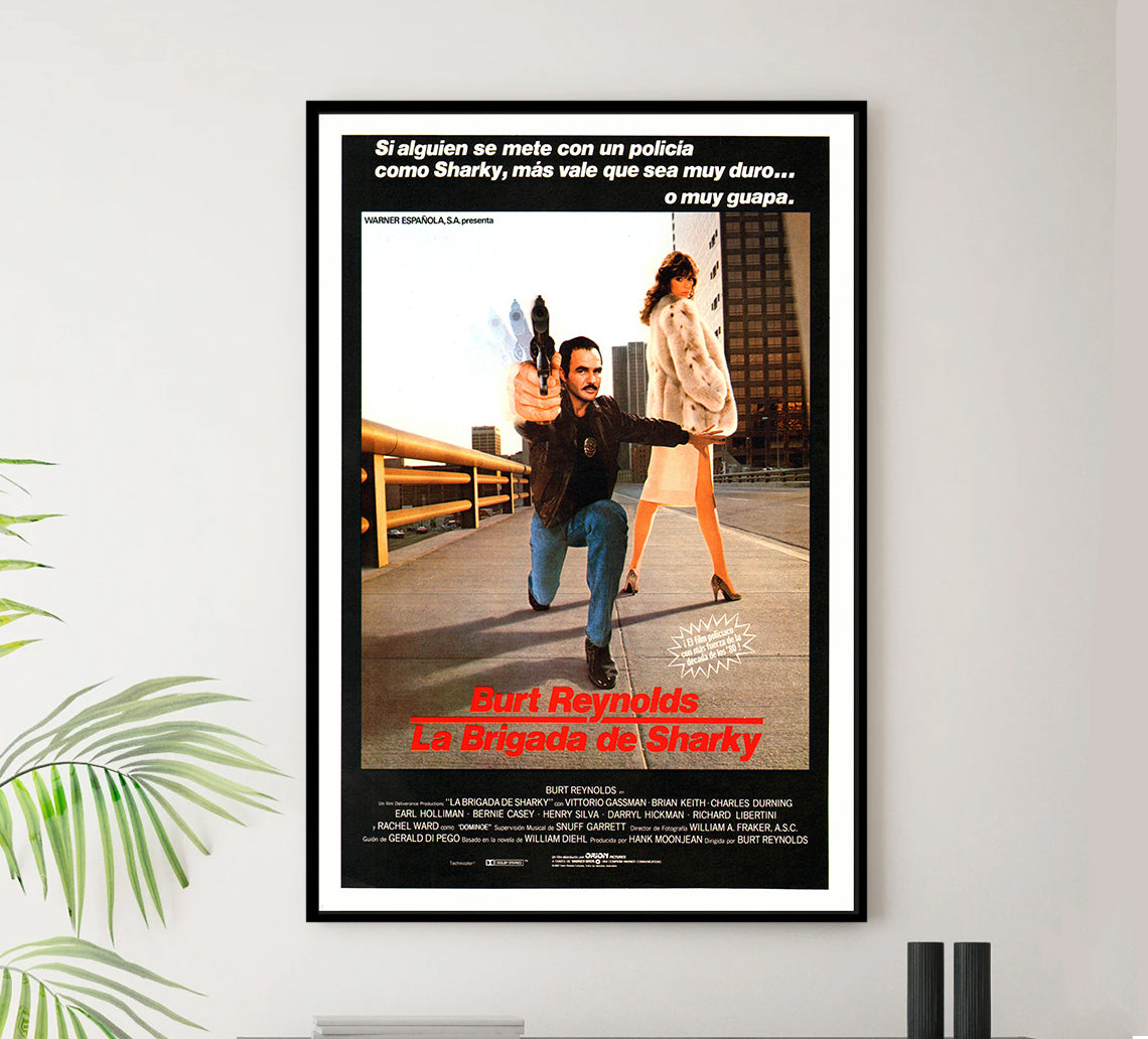 Sharky's Machine 1981 - Spanish - Classic Movie Poster