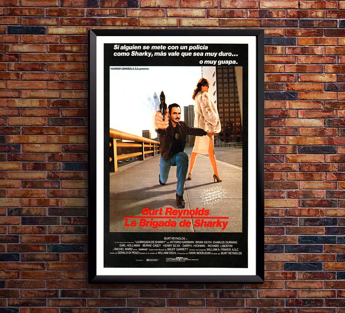 Sharky's Machine 1981 - Spanish - Classic Movie Poster