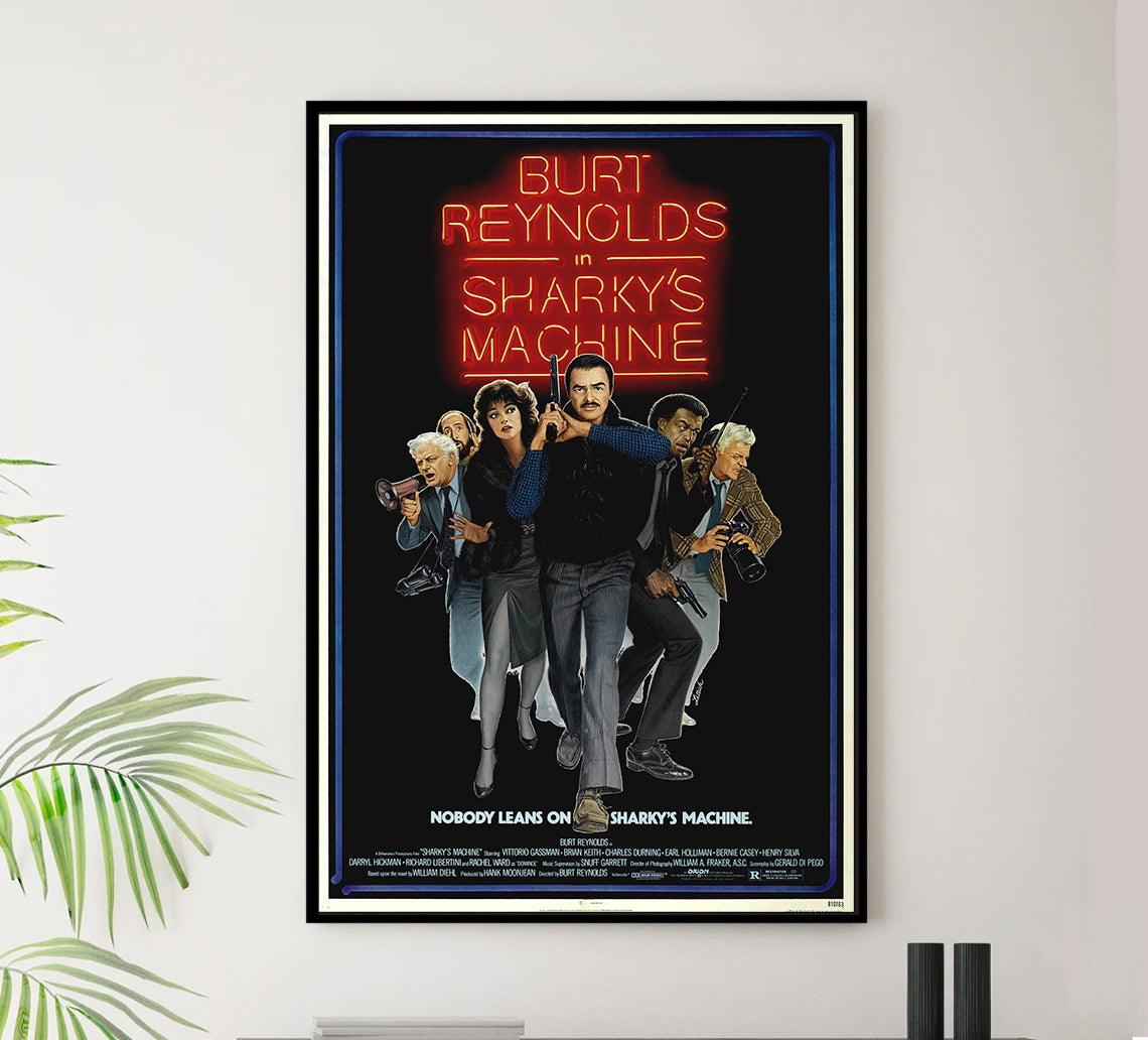 Sharky's Machine 1981 v1 - Classic Movie Poster