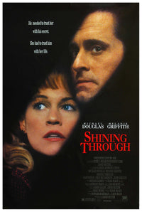 Shining Through 1992 - Michael Douglas - US - Classic Movie Poster