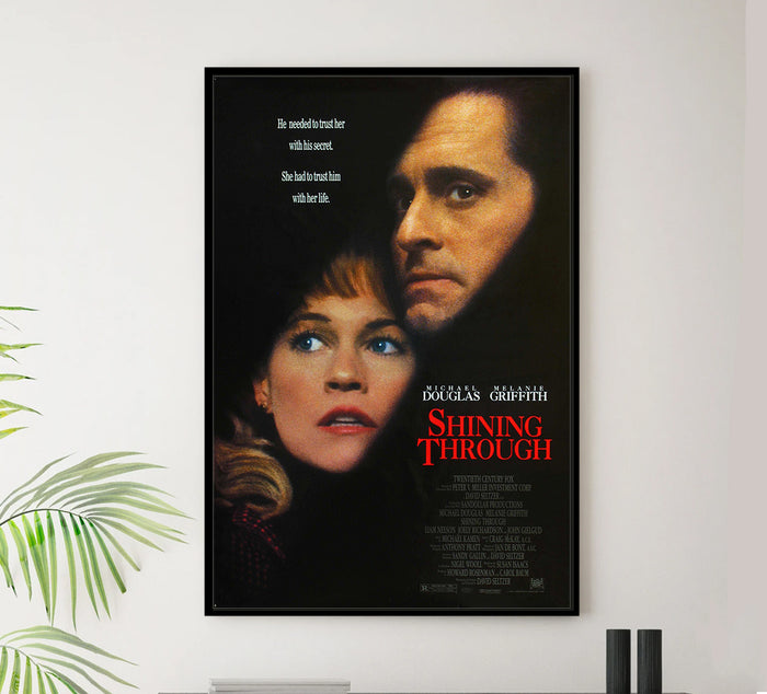 Shining Through 1992 - Michael Douglas - US - Classic Movie Poster
