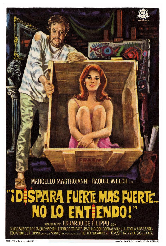 Shoot Loud, Louder..I don't Understand 1966 11x17 - Vintage Classic Movie Poster