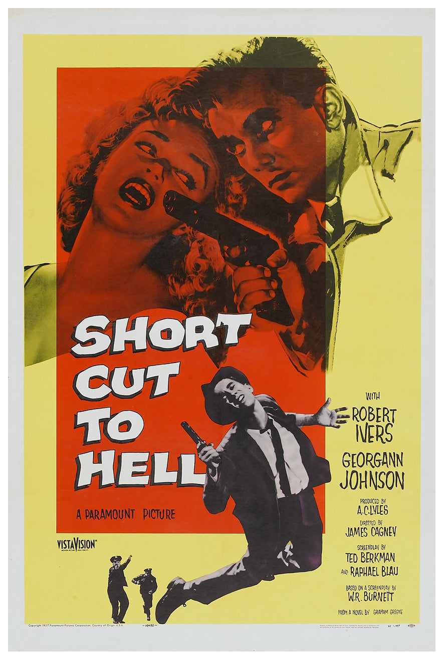 Short Cut to Hell 1957 - James Cagney - US - Classic Movie Poster
