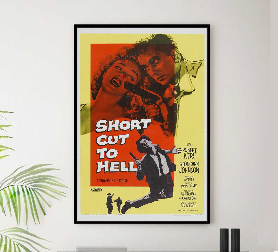 Short Cut to Hell 1957 - James Cagney - US - Classic Movie Poster