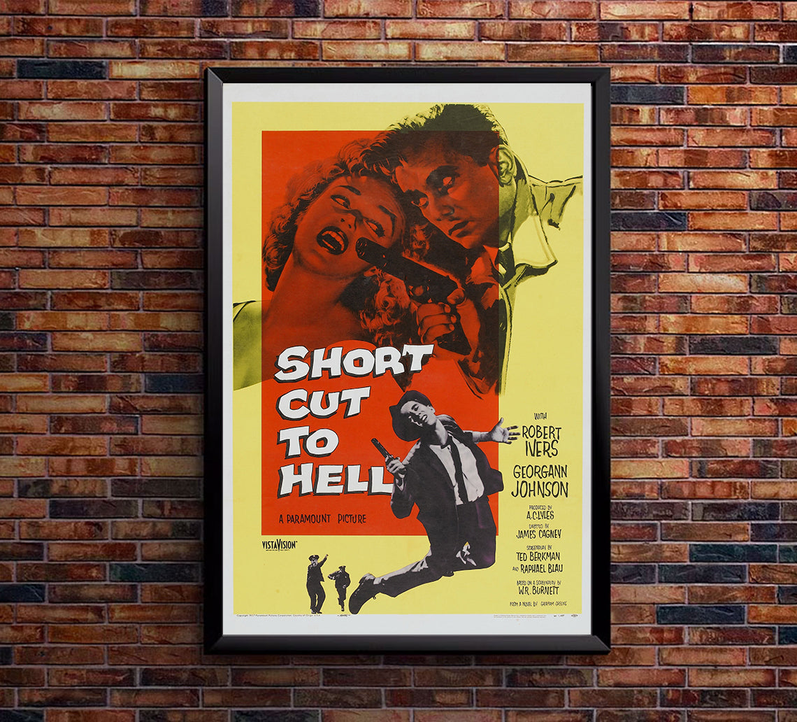 Short Cut to Hell 1957 - James Cagney - US - Classic Movie Poster