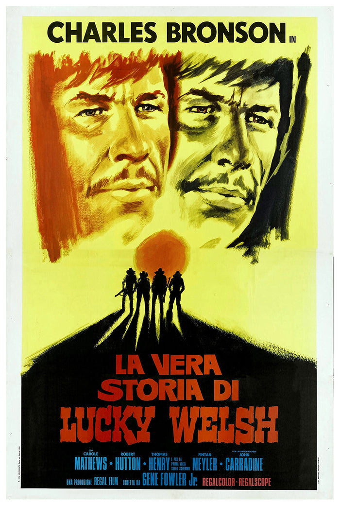 Showdown at Boot Hill 1958 - Charles Bronson - Italy - Classic Movie Poster