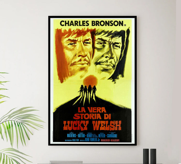 Showdown at Boot Hill 1958 - Charles Bronson - Italy - Classic Movie Poster