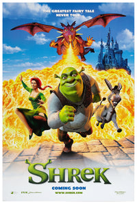Shrek 2001 v1 - Classic Movie Poster