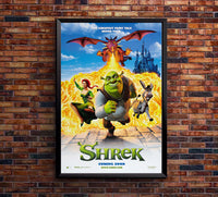 Shrek 2001 v1 - Classic Movie Poster
