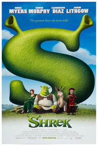 Shrek 2001 v2 - Classic Movie Poster