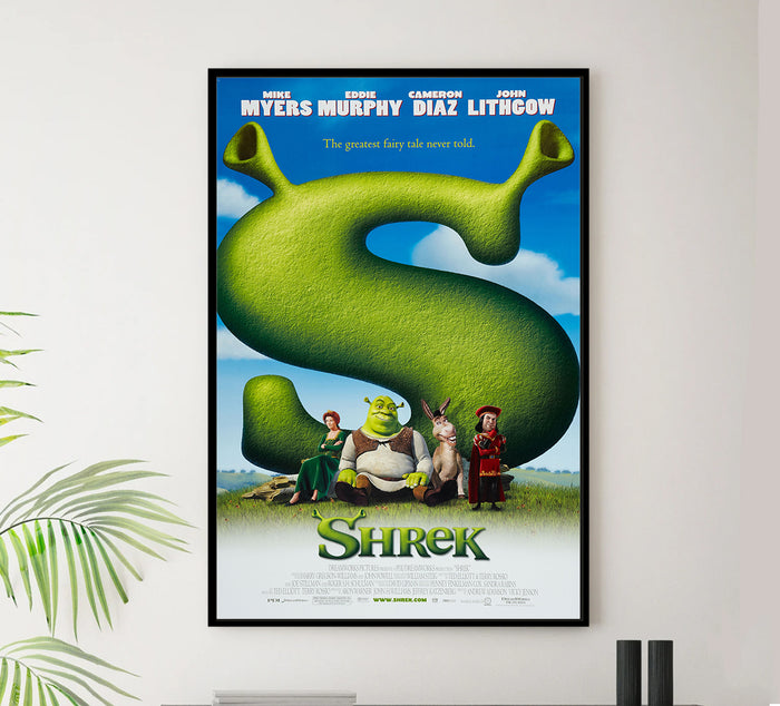 Shrek 2001 v2 - Classic Movie Poster