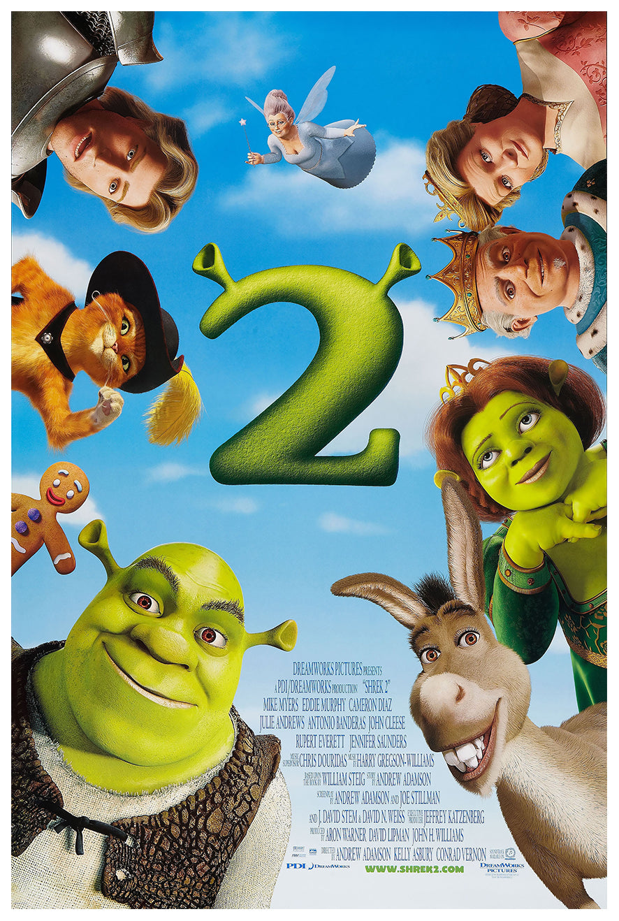Shrek 2 2004 - Classic Movie Poster