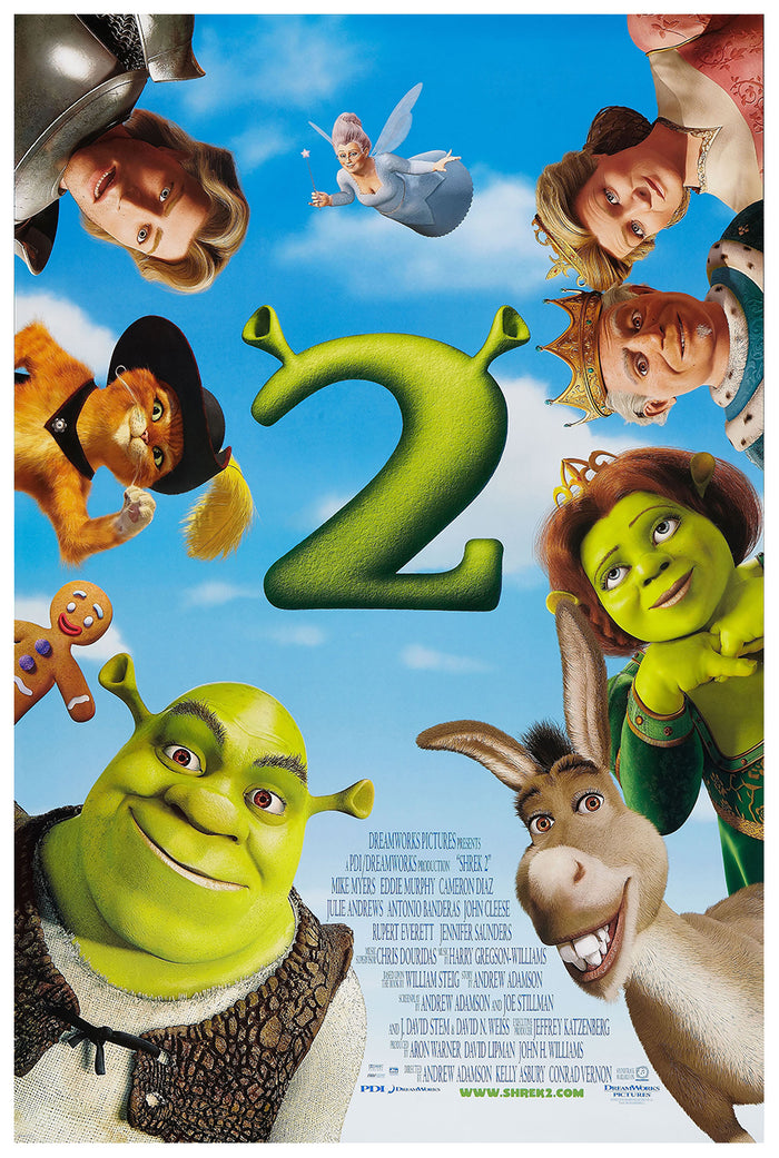 Shrek 2 2004 - Classic Movie Poster