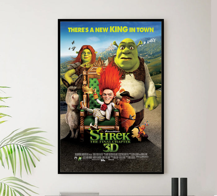 Shrek Forever After 2010 - Classic Movie Poster
