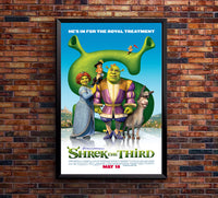 Shrek the Third 2007 - Classic Movie Poster