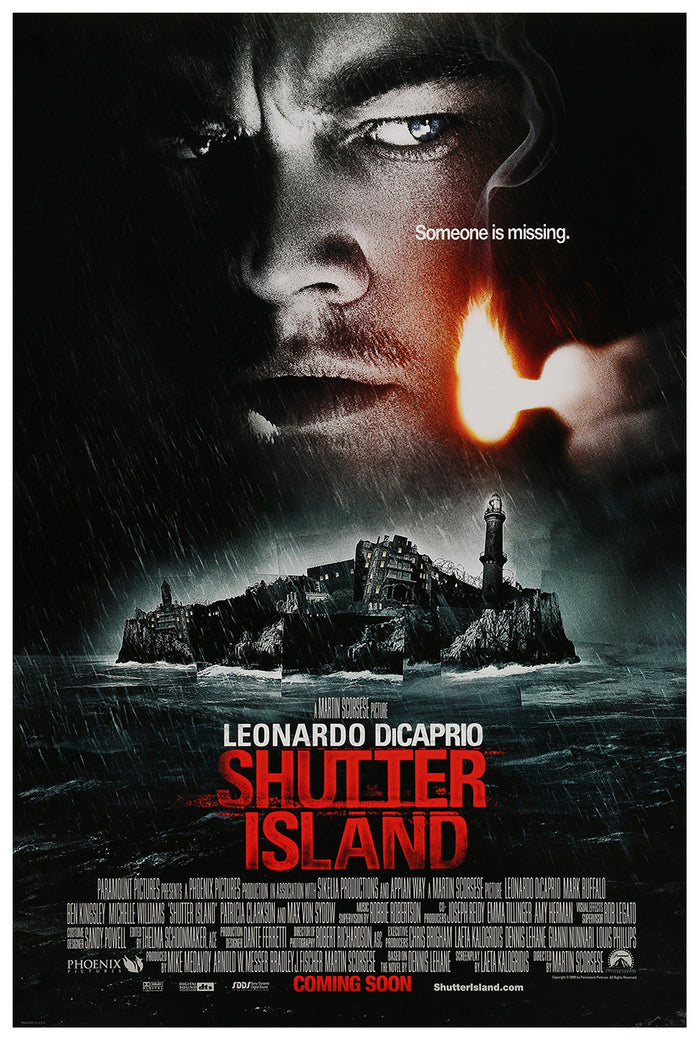Shutter Island 2010 v1 - Classic Movie Poster