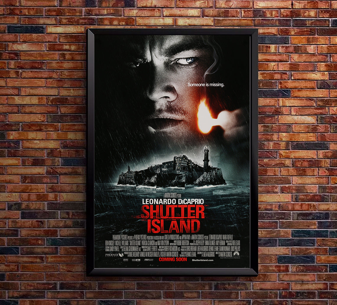 Shutter Island 2010 v1 - Classic Movie Poster