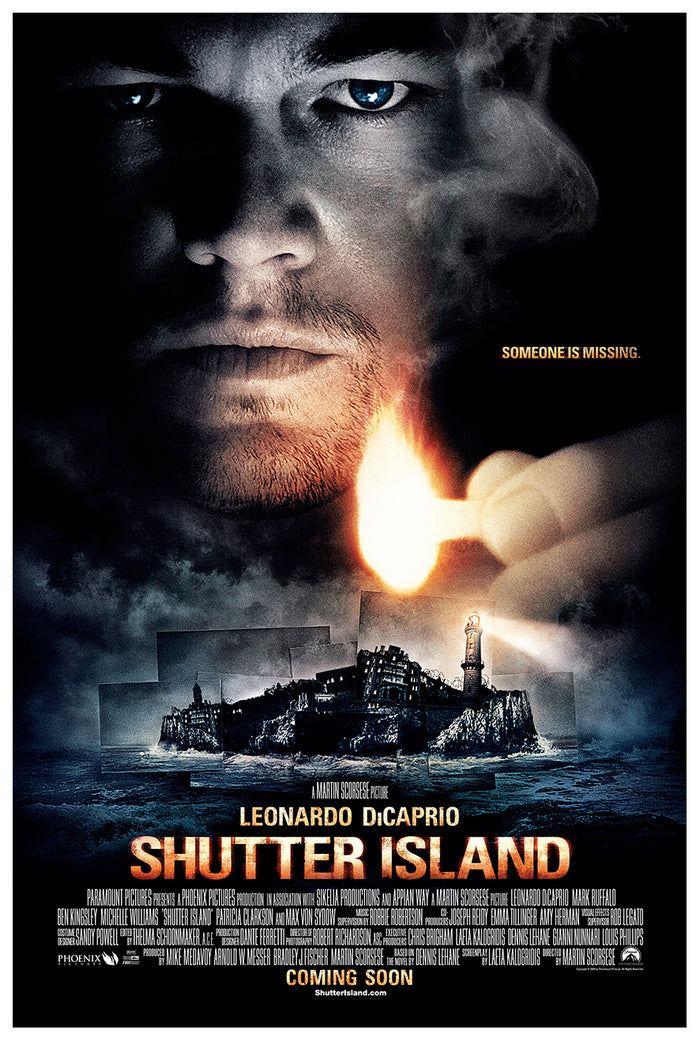 Shutter Island 2010 v2 - Classic Movie Poster