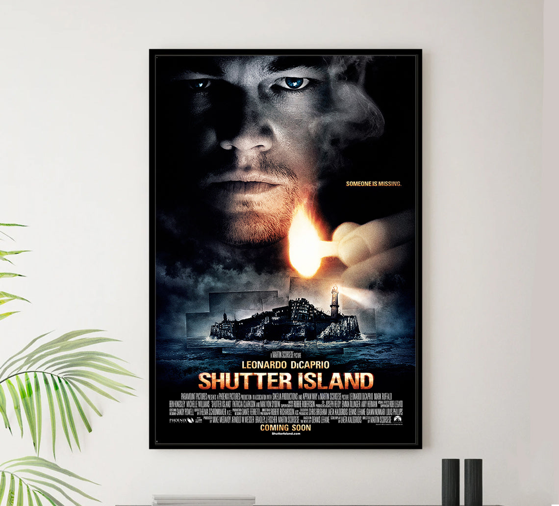 Shutter Island 2010 v2 - Classic Movie Poster
