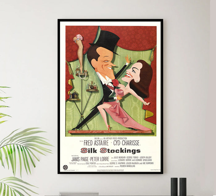 Silk Stockings 1957 - Fred Astaire - US - Classic Movie Poster