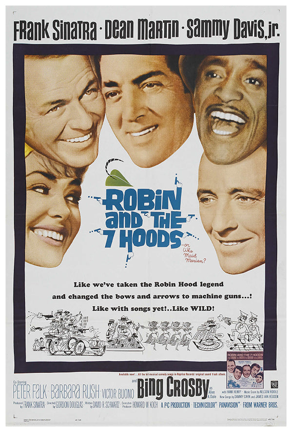 Robin and the 7 Hoods - Frank Sinatra - 1964 - US - Vintage Movie Poster