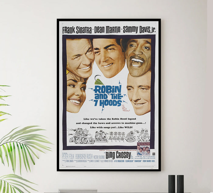 Robin and the 7 Hoods - Frank Sinatra - 1964 - US - Vintage Movie Poster