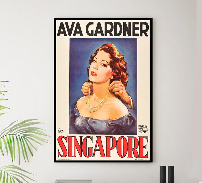 Singapore 1947 - Italian v2 – Vintage Classic Movie Poster