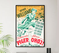 Skirts Ahoy! 1952 - Esther Williams - Denmark - Classic Movie Poster